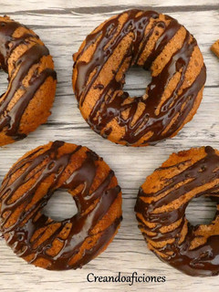 Una foto de Donuts de canela sin gluten
