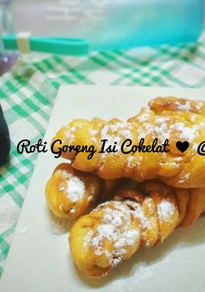 Foto resep Roti Goreng Isi Cokelat