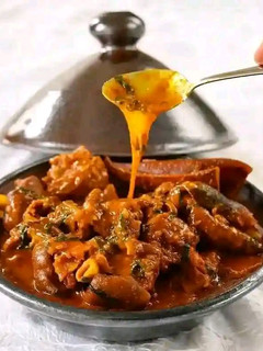 A picture of Ogbono soup.