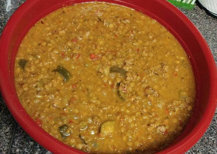 You Do Not Have To Be A Pro Chef To Start Lentil and Sausage Soup