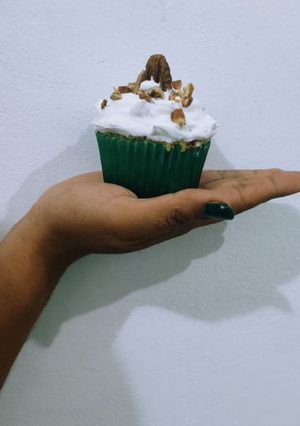 Una foto de Muffins de plátano y nuez