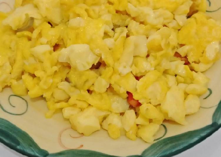urutan Membuat Scrambled Egg Tofu Anti Gagal