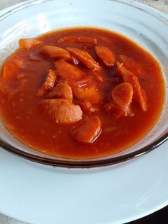 Una foto de Guiso de salchichas