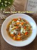 Tumis Sawi Wortel Bakso