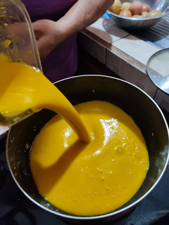 Una foto de Crema de ayote