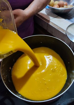 Una foto de Crema de ayote