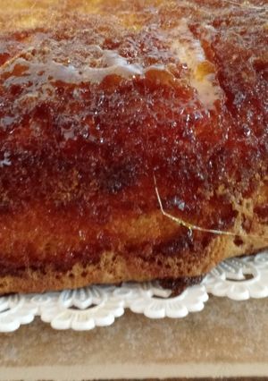 Una foto de Tarta de manzanas con locaramelo :)