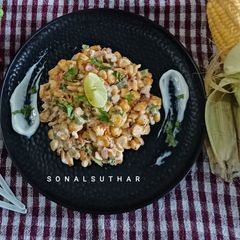 A picture of Tandoori Mayonnaise Corn Chaat.
