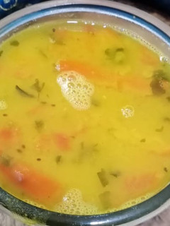 A picture of Dal tadka.