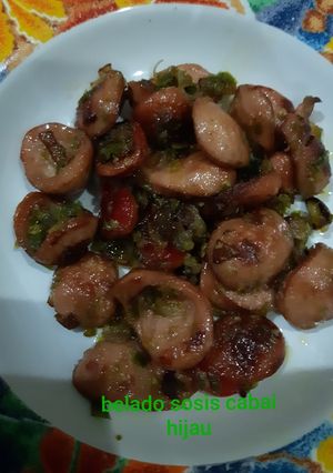 Foto resep Sosis Belado Cabai Hijau