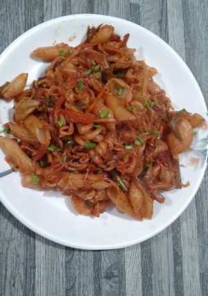 A picture of Maggi Macaroni.