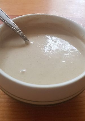 Una foto de Salsa de tahini