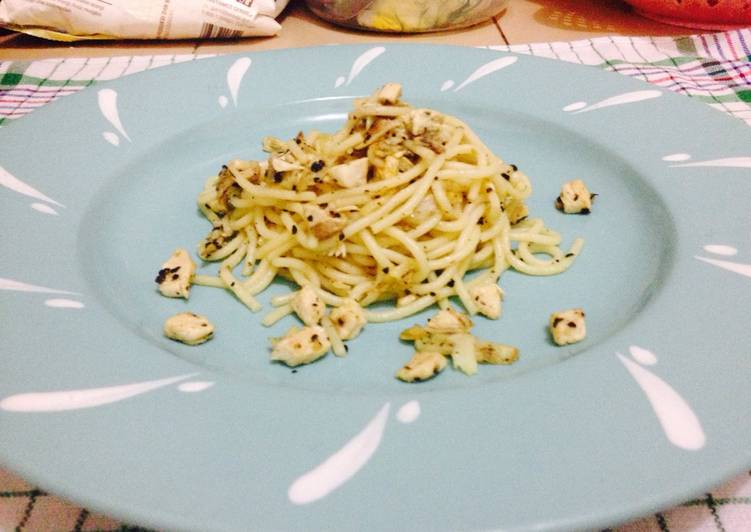 Cara Gampang Membuat Spaghetti Aglio E Olio yang Enak Banget
