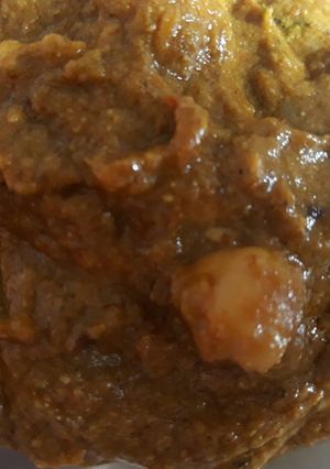 A picture of Chana Masala.