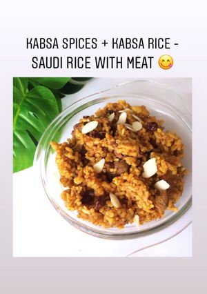 Foto resep Kabsa Spices + Rice, Saudi rice with Meat