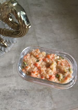Foto resep MPASI - Tim Nasi Ikan Salmon
