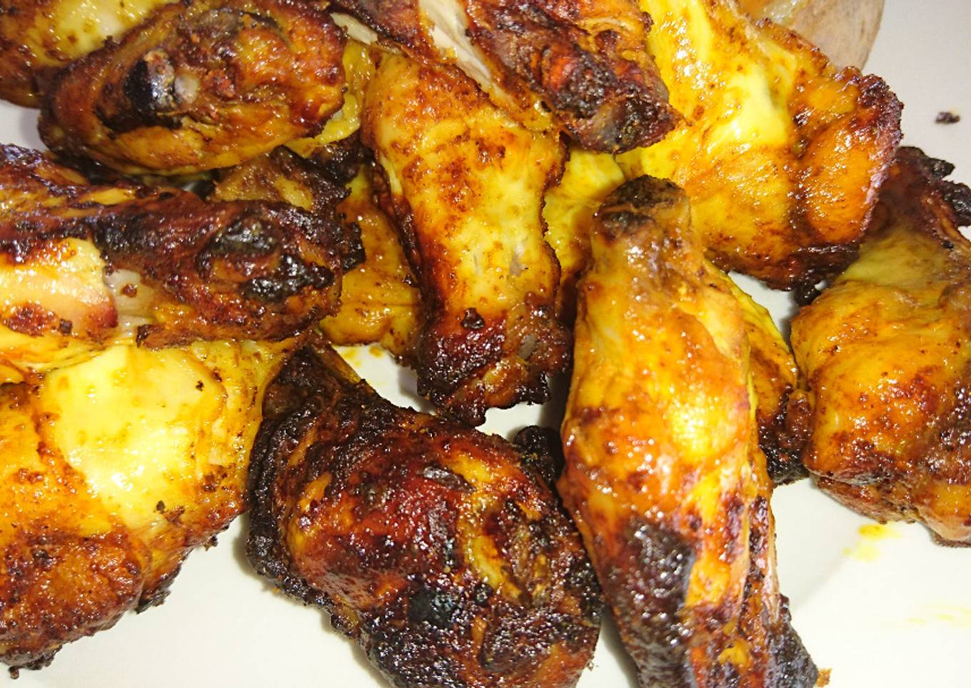 Hot & Juicy Air Fried Chicken Wings
