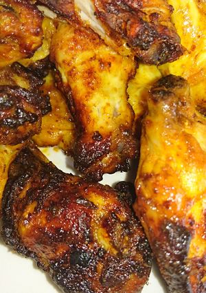 A picture of Hot & Juicy Air Fried Chicken Wings.