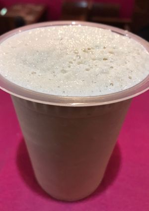 Foto resep Ice Almond milk