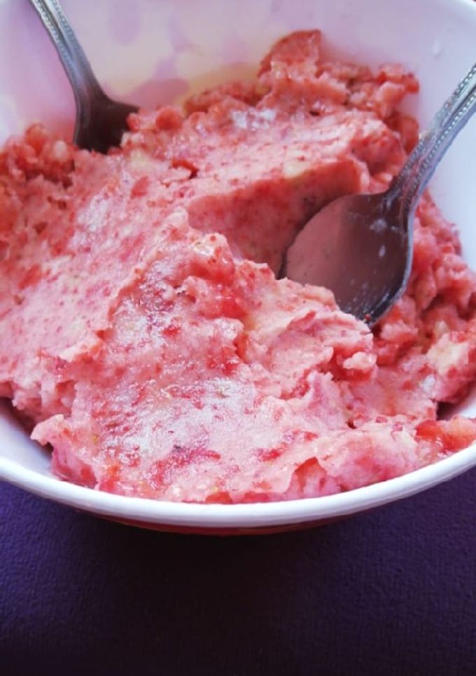 Una foto de Helado saludable