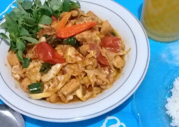 Ternyata begini lho! Resep membuat Ayam gongso cabe ijo dijamin sempurna