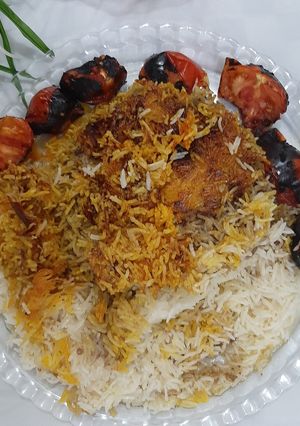 عکسی از دستور کباب لا پلو