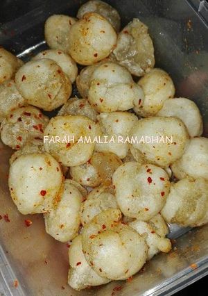 Foto resep Cimol Asin Pedas