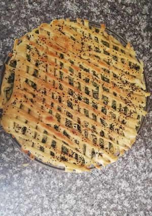 صورة لوصفة فطيرة السبانخ 😻