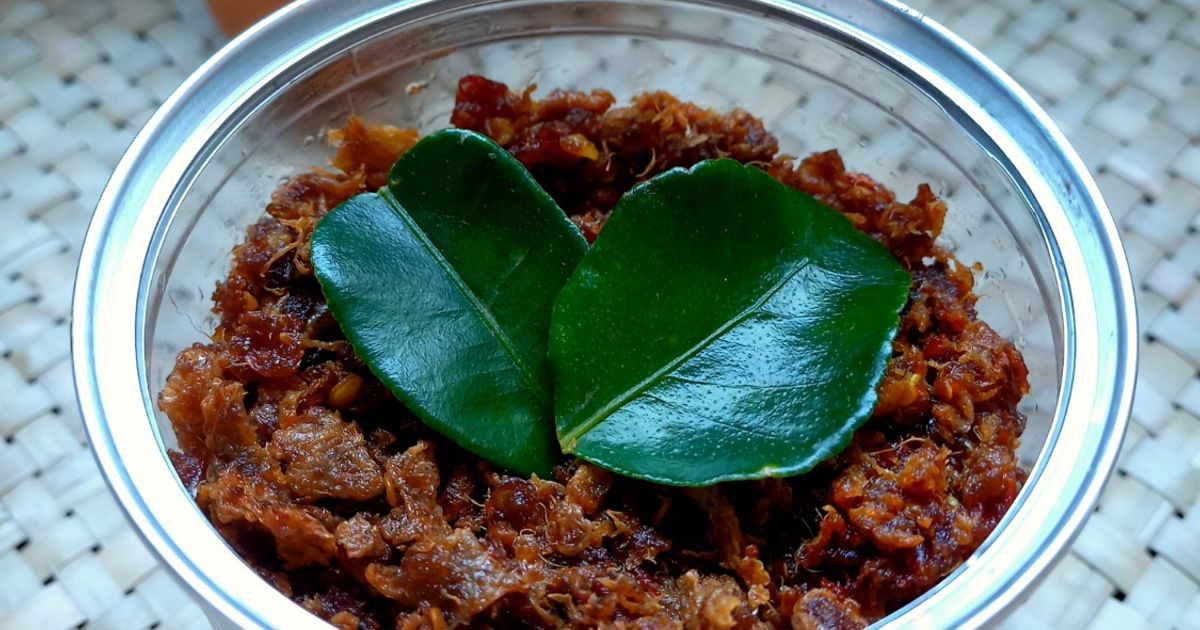 Sambel Terasi Telor
