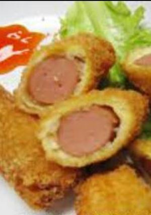 Foto resep Rogulsis (roti gulung sosis)