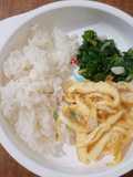 H254. Telur Dadar dan Tumis Baby Kailan (14 month+)