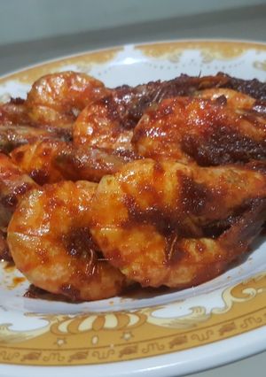 Foto resep Udang Bakar Teflon
