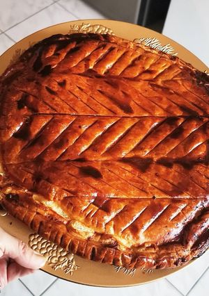 Une photo de Galette des rois frangipane