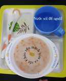 #4 | Cháo yến mạch tôm cà rốt