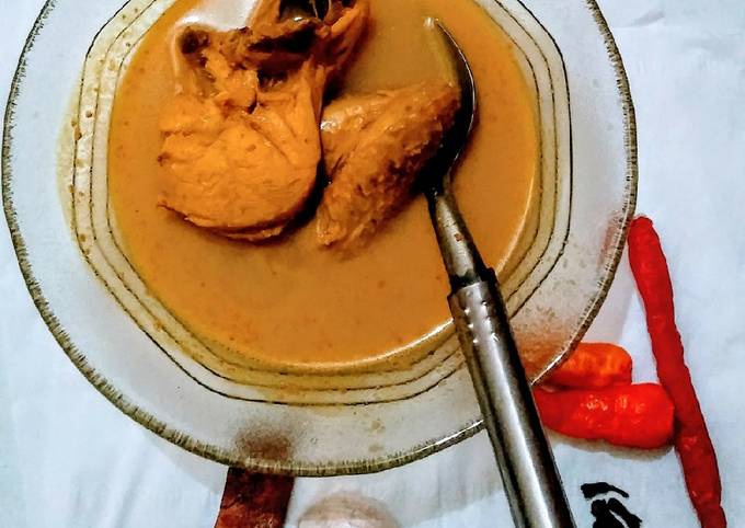 Gulai ayam padang ramah anak