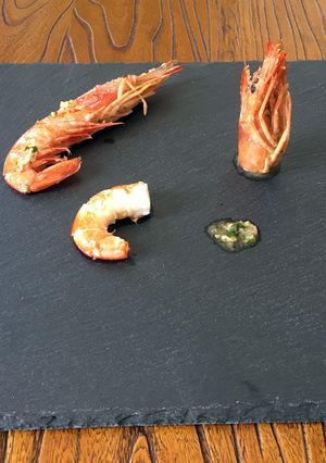 Foto principal de Gambones al horno con ajo y perejil