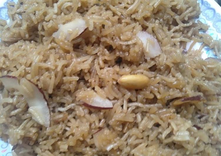 Recipe of Perfect Gur wale Chawal