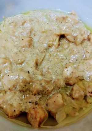 A picture of Chicken White Handi.