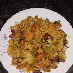 A picture of Veg Biryani.