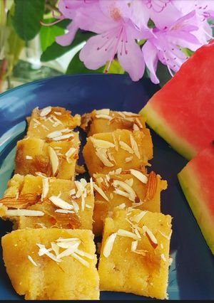 তরমুজের খোসার হালুয়া (tarmujer khosar halua recipe in Bengali) রেসিপির প্রধান ছবি