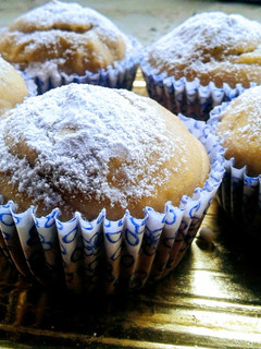 Una foto de Muffins de naranja, sin harina, sin azúcar, sin gluten