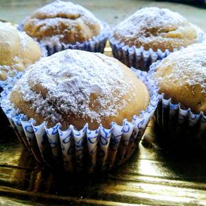 Muffins de naranja, sin harina, sin azúcar, sin gluten