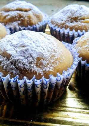 Una foto de Muffins de naranja, sin harina, sin azúcar, sin gluten