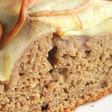 Torta de manzana con avena