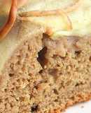 Torta de manzana con avena