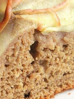 Una foto de Torta de manzana con avena