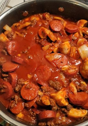 A picture of Chi Thuy's Spaghetti.