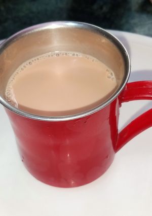 A picture of Masala tea.