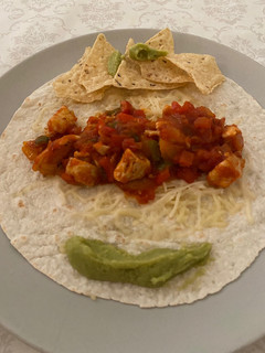 Una foto de Fajitas de pollo