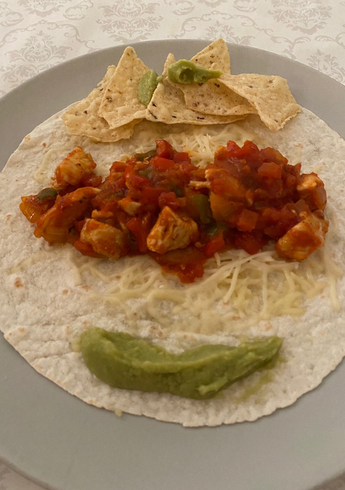 Una foto de Fajitas de pollo
